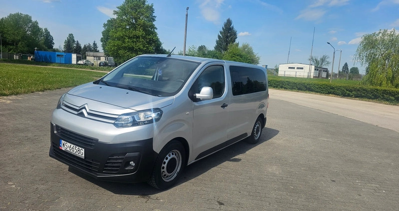 Citroen Jumpy Combi cena 118080 przebieg: 78200, rok produkcji 2018 z Siedlce małe 326